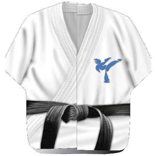 Narozeninové pozvánky Karate