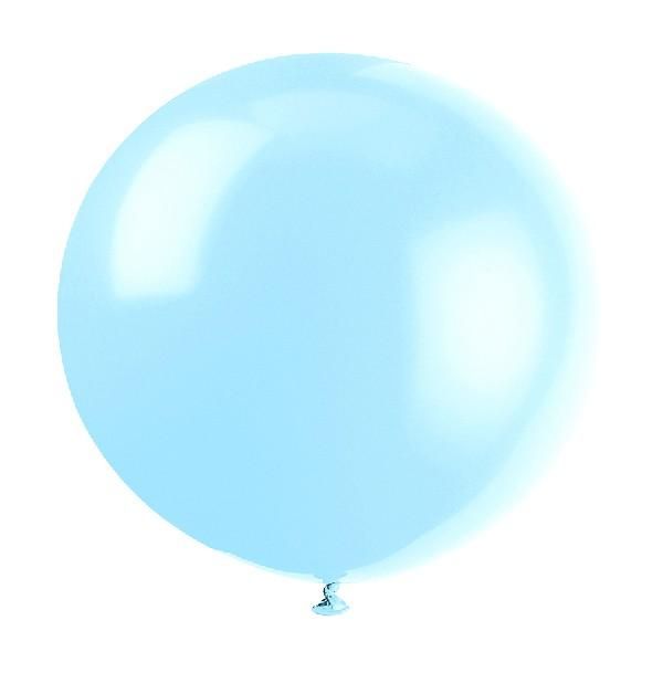 Obří balón světle modrý