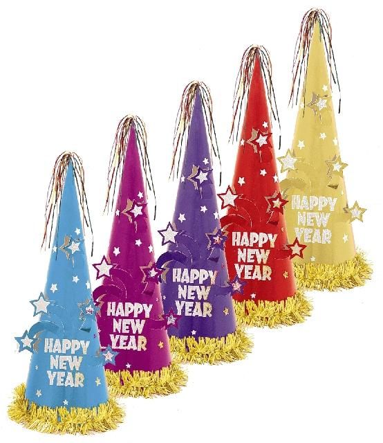 Obří čepice HAPPY NEW YEAR