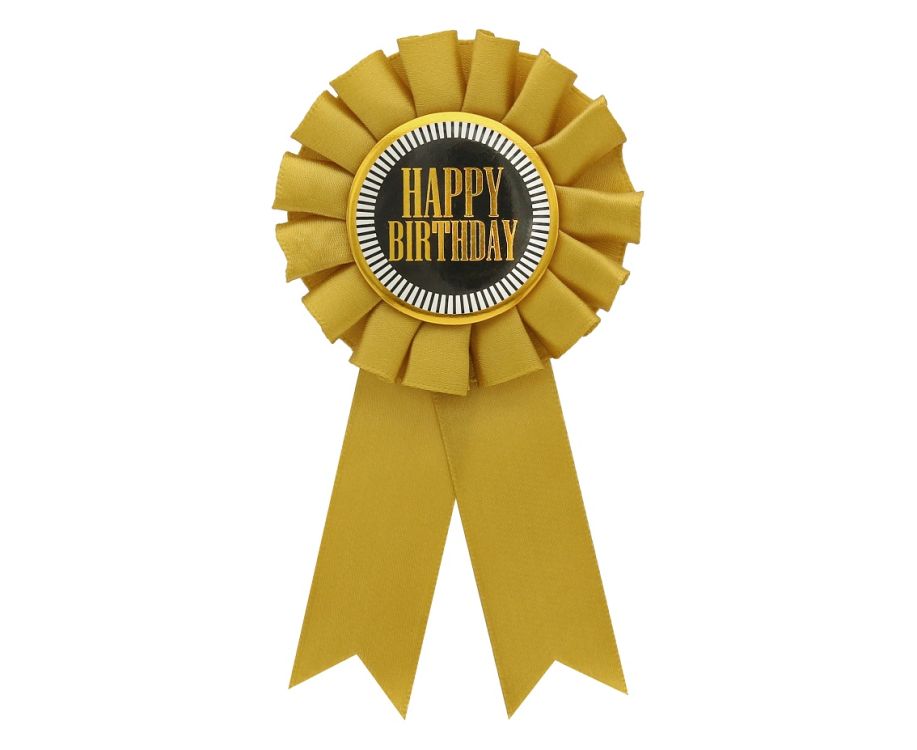 Obrázek k výrobku 18902 - Odznak HAPPY BIRTHDAY