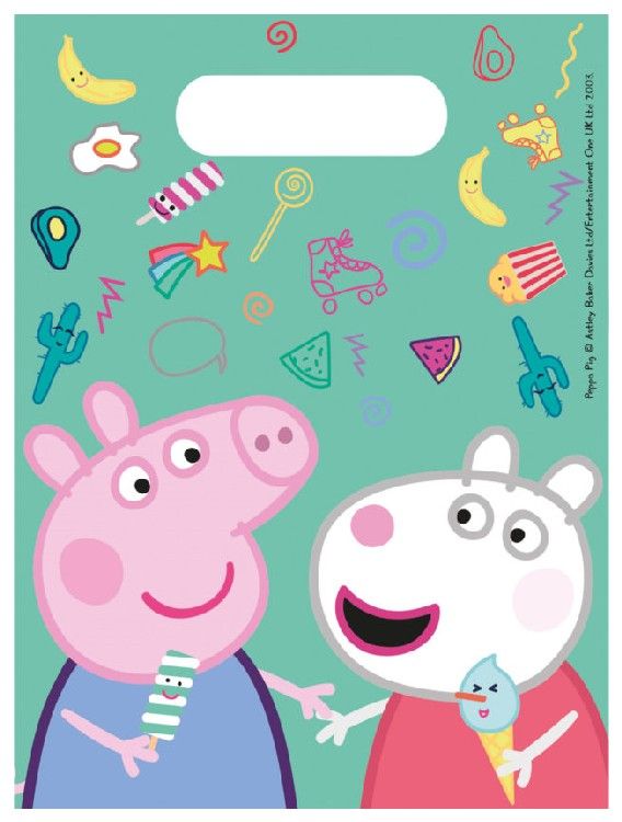 Obrázek k výrobku 22923 - Párty sáčky Prasátko Peppa