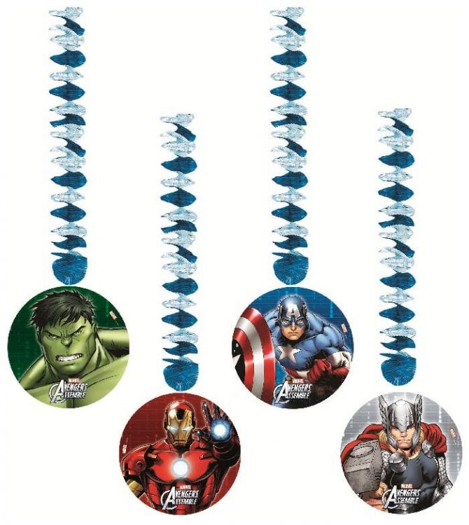 Spirálová dekorace Avengers