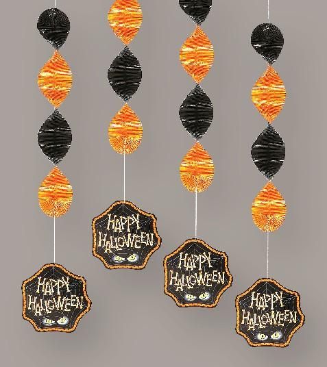 Spirálová dekorace Halloween