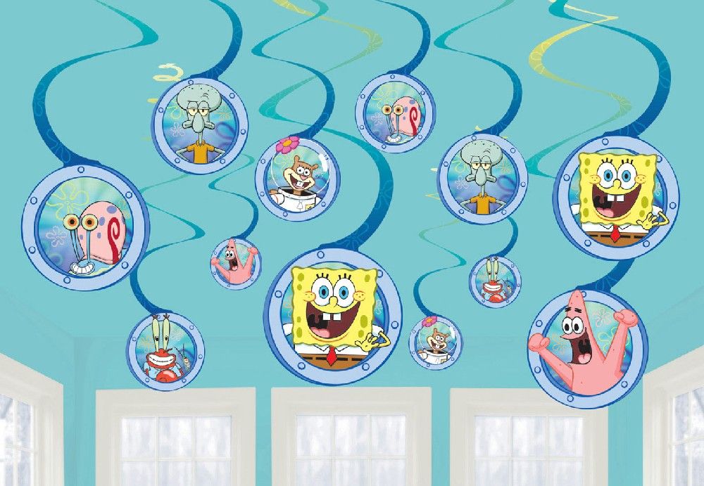 Obrázek k výrobku 23015 - Spirálová dekorace Spongebob