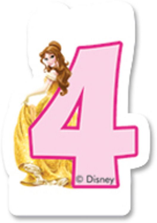 Obrázek k výrobku 20297 - Svíčka 4 Disney Princezny