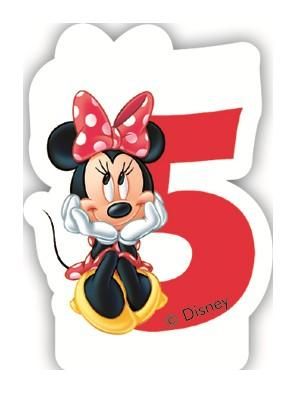 Svíčka 5 Minnie