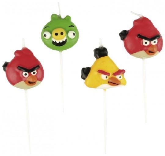 Svíčky Angry Birds