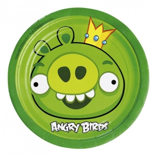 Talíře Angry Birds