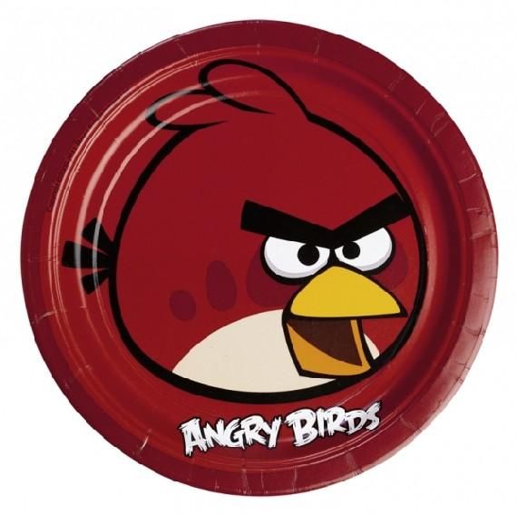 Talíře Angry Birds
