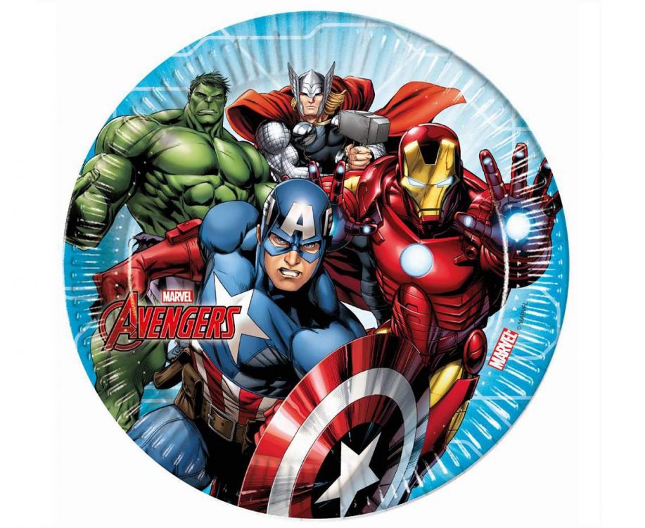 Obrázek k výrobku 19546 - Talíře Avengers