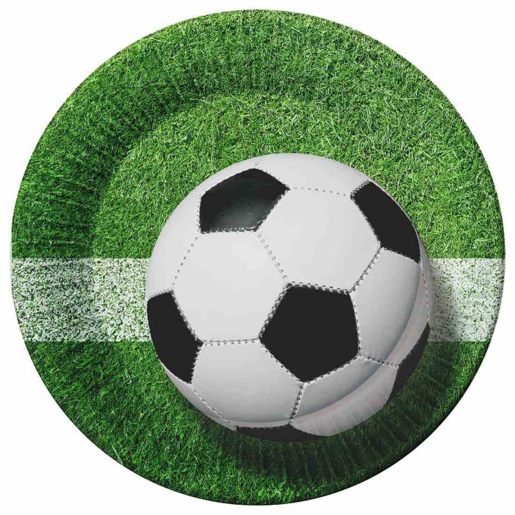 Obrázek k výrobku 18423 - Talíře Fotbal