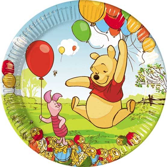 Obrázek k výrobku 23121 - Talíře Medvídek Pú