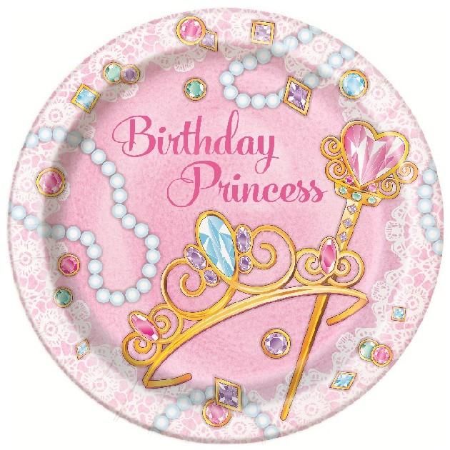 Talíře Princezna párty