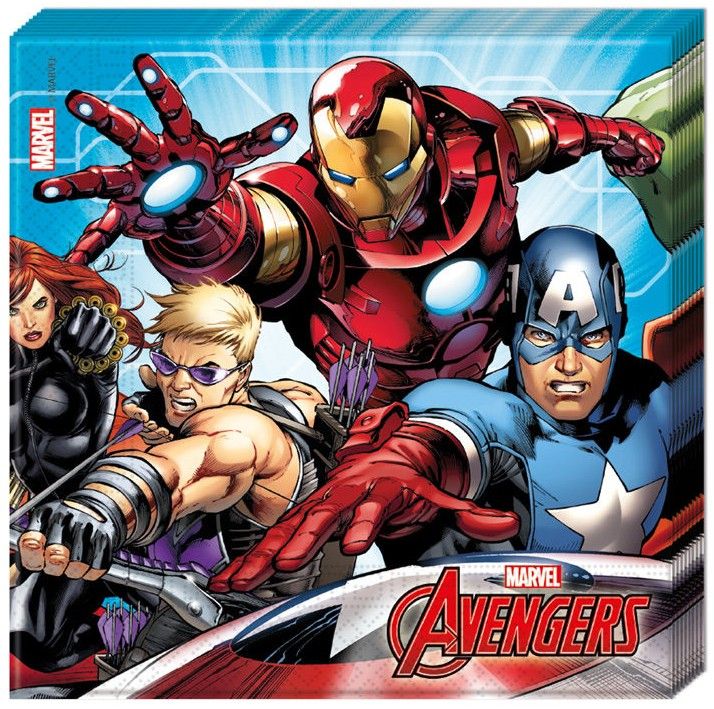 Obrázek k výrobku 19549 - Ubrousky Avengers