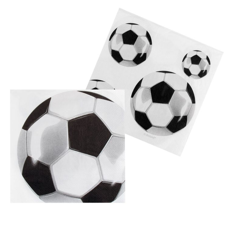Obrázek k výrobku 18418 - Ubrousky Fotbal
