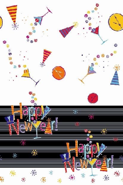 Ubrus HAPPY NEW YEAR