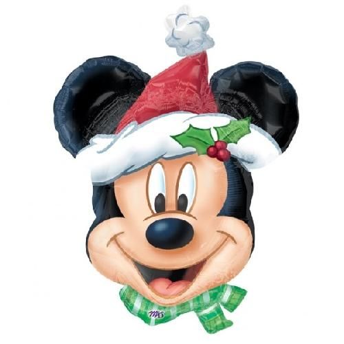 Vánoční fóliový balónek Mickey