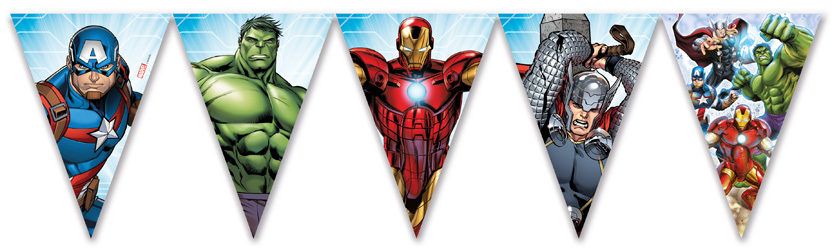 Obrázek k výrobku 19633 - Závěsné vlajky Avengers