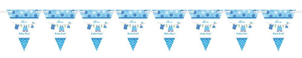 Obrázek k výrobku 23086 - Závěsné vlajky BABY BOY