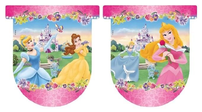 Závěsné vlajky Disney Princezny