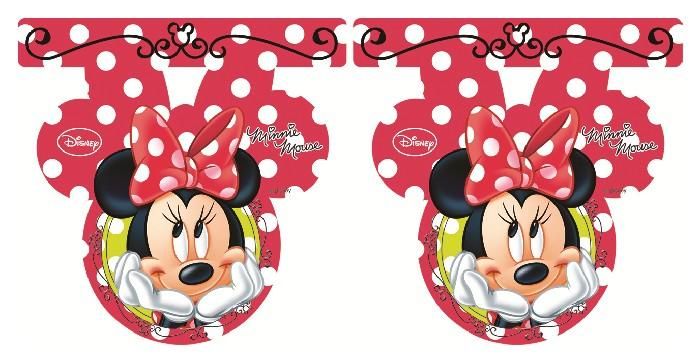 Závěsné vlajky Minnie