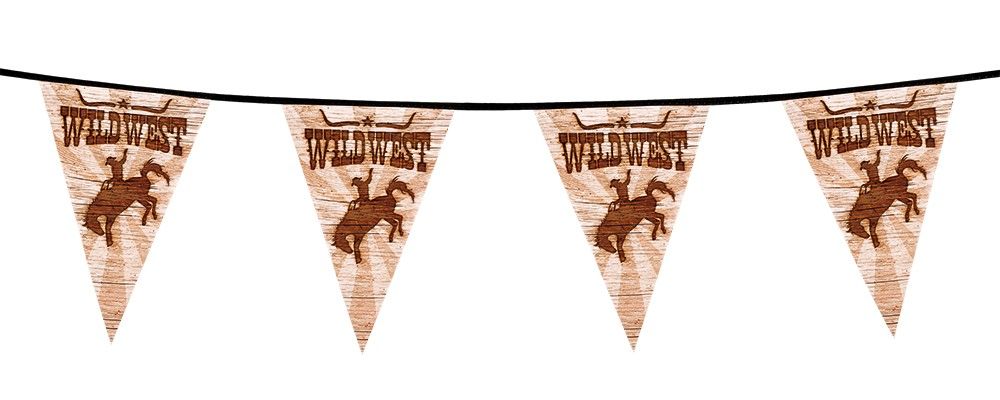 Obrázek k výrobku 22684 - Závěsné vlajky Wild west