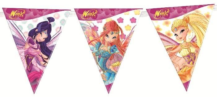 Závěsné vlajky Winx