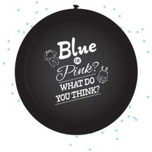 Obrázek k výrobku 22855 - Balónek Gender Reveal- Odhalení pohlaví miminka modrý