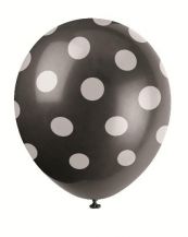 Balónky DOTS černé