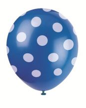 Balónky DOTS modré