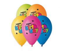 Obrázek k výrobku 23489 - Balónky HAPPY BIRTHDAY