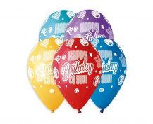 Obrázek k výrobku 23490 - Balónky HAPPY BIRTHDAY