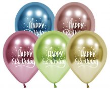 Obrázek k výrobku 23363 - Balónky PLATINUM Happy Birthday