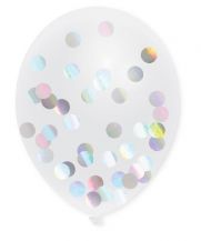 Obrázek k výrobku 22862 - Balónky s konfety holografický
