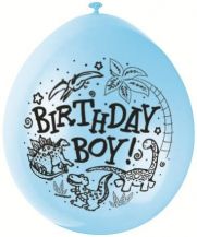 Balónky s potiskem BIRTHDAY BOY