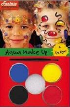 Barvy na obličej, aqua make up sada květiny