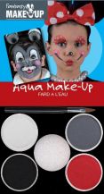 Barvy na obličej, aqua make up sada Minnie