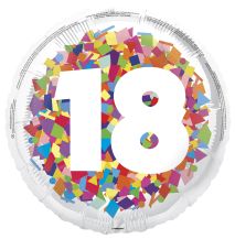 Obrázek k výrobku 23797 - Fóliový balónek 18, Osmnáctiny