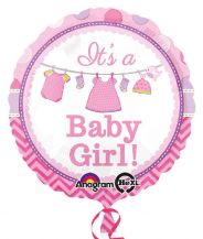Obrázek k výrobku 22468 - Fóliový balónek BABY GIRL