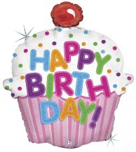 Obrázek k výrobku 22522 - Fóliový balónek HAPPY BIRTHDAY
