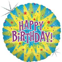 Obrázek k výrobku 22526 - Fóliový balónek HAPPY BIRTHDAY