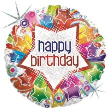 Obrázek k výrobku 22528 - Fóliový balónek HAPPY BIRTHDAY