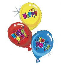 Obrázek k výrobku 22725 - Fóliový balónek HAPPY BIRTHDAY