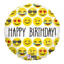 Obrázek k výrobku 22726 - Fóliový balónek HAPPY BIRTHDAY