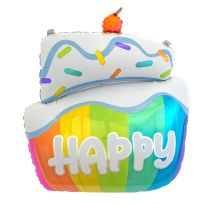 Obrázek k výrobku 23543 - Fóliový balónek HAPPY BIRTHDAY