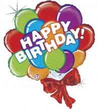 Obrázek k výrobku 22516 - Fóliový balónek HAPPY BIRTHDAY