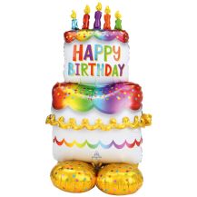 Obrázek k výrobku 23809 - Fóliový balónek Happy Birthday