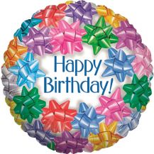 Obrázek k výrobku 22517 - Fóliový balónek HAPPY BIRTHDAY