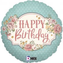 Obrázek k výrobku 22519 - Fóliový balónek HAPPY BIRTHDAY