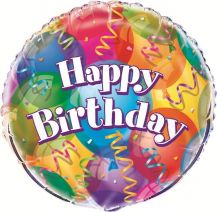 Fóliový balónek HAPPY BIRTHDAY